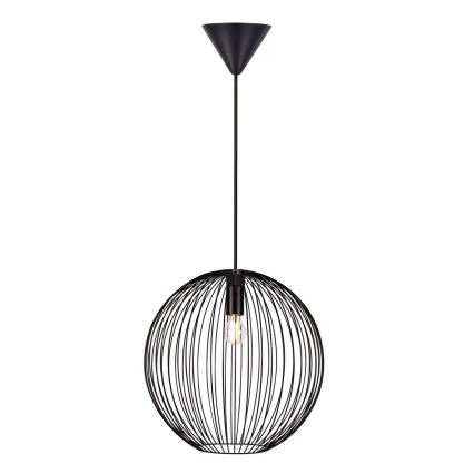 Nordlux - Lustr na lanku BERONI 1xE27/60W/230V černá