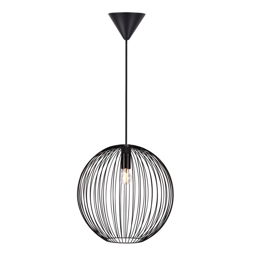 Nordlux - Lustr na lanku BERONI 1xE27/60W/230V černá