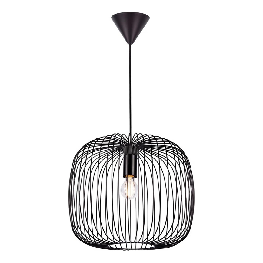 Nordlux - Lustr na lanku BERONI 1xE27/60W/230V černá pr. 40 cm