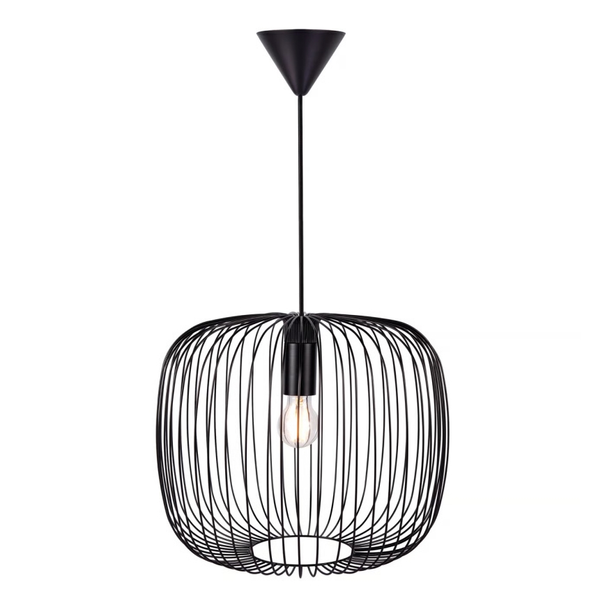 Nordlux - Lustr na lanku BERONI 1xE27/60W/230V černá pr. 40 cm