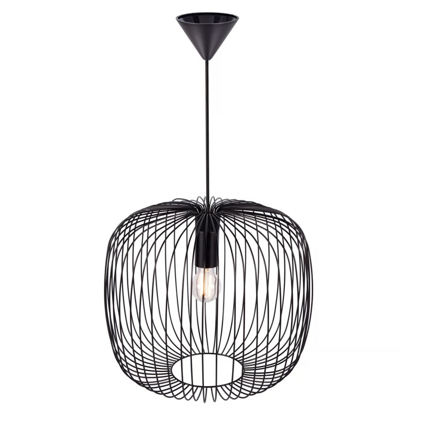 Nordlux - Lustr na lanku BERONI 1xE27/60W/230V černá pr. 40 cm