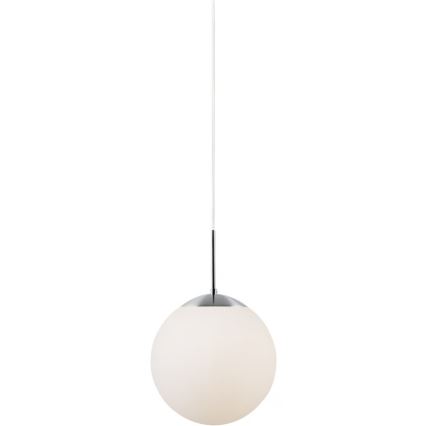 Nordlux - Lustr na lanku CAFE 1xE27/15W/230V pr. 15 cm bílá