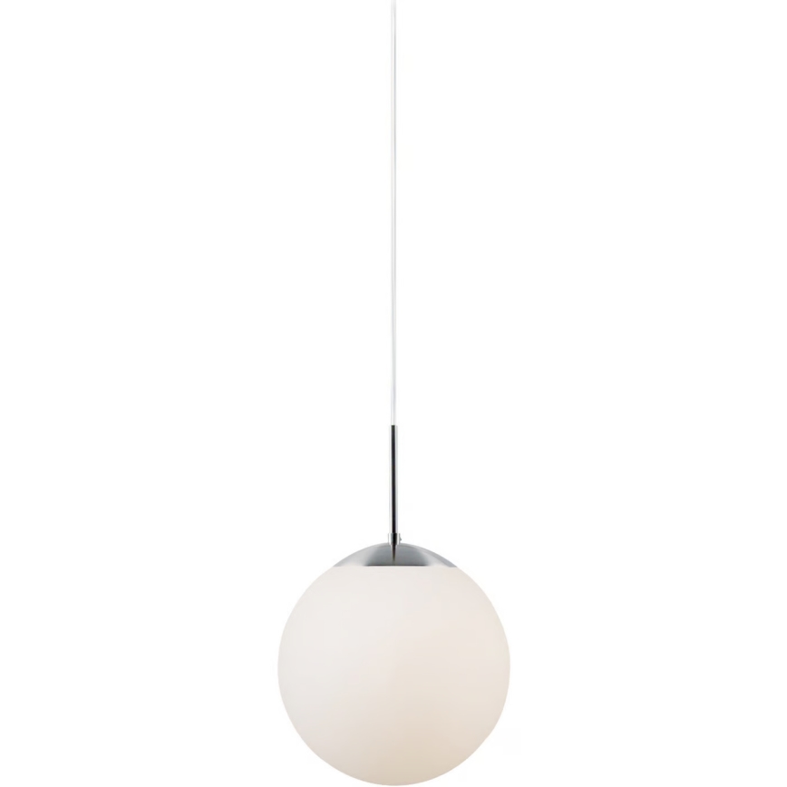 Nordlux - Lustr na lanku CAFE 1xE27/15W/230V pr. 15 cm bílá