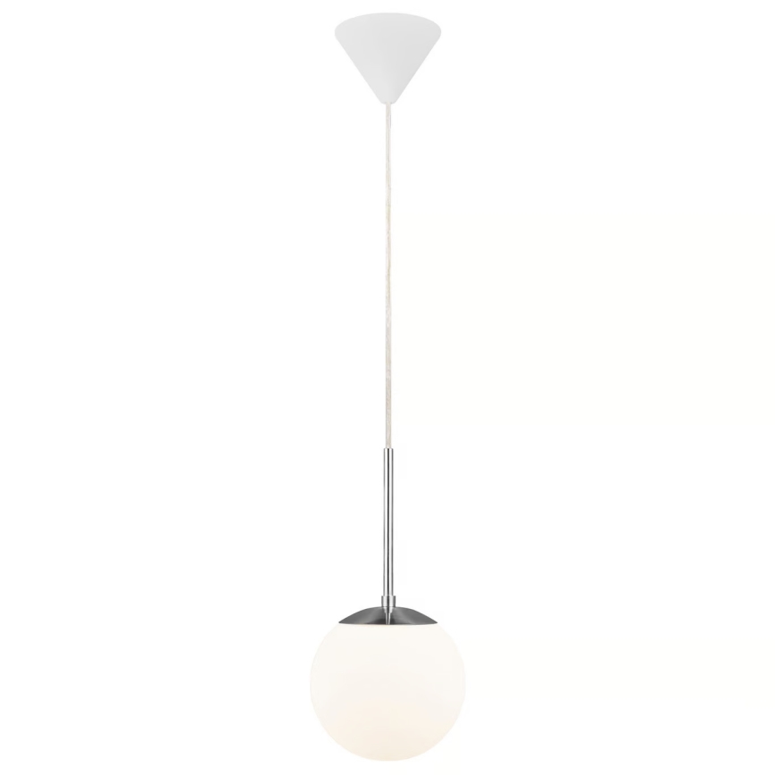 Nordlux - Lustr na lanku CAFE 1xE27/15W/230V pr. 15 cm bílá