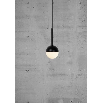 Nordlux - Lustr na lanku CONTINA 1xG9/5W/230V černá