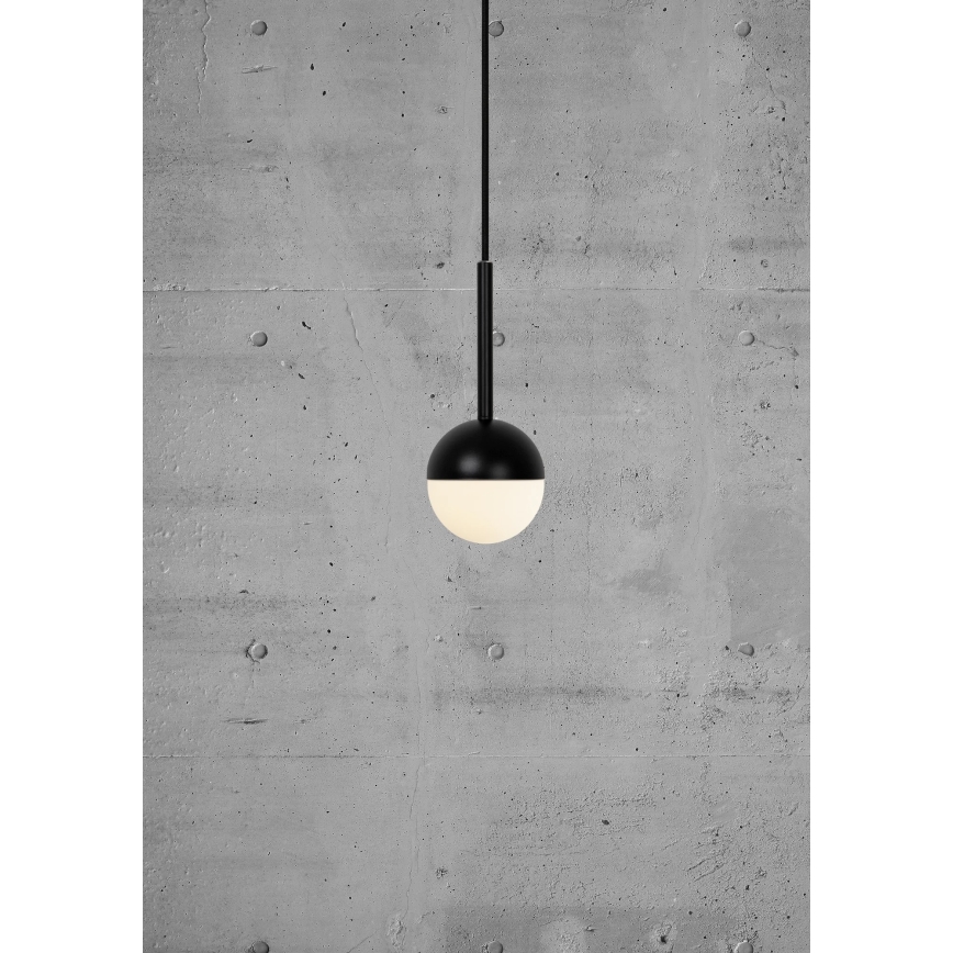 Nordlux - Lustr na lanku CONTINA 1xG9/5W/230V černá