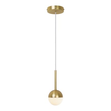 Nordlux - Lustr na lanku CONTINA 1xG9/5W/230V mosaz