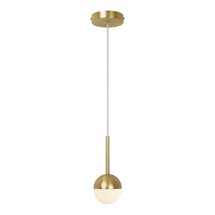 Nordlux - Lustr na lanku CONTINA 1xG9/5W/230V mosaz
