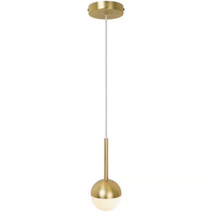 Nordlux - Lustr na lanku CONTINA 1xG9/5W/230V mosaz