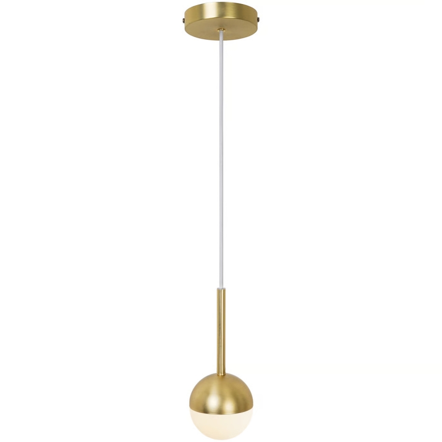 Nordlux - Lustr na lanku CONTINA 1xG9/5W/230V mosaz