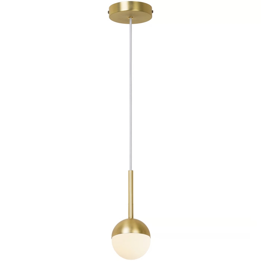 Nordlux - Lustr na lanku CONTINA 1xG9/5W/230V mosaz