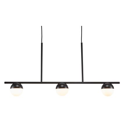 Nordlux - Lustr na lanku CONTINA 3xG9/5W/230V černá