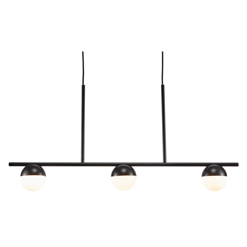 Nordlux - Lustr na lanku CONTINA 3xG9/5W/230V černá