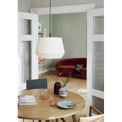 Nordlux - Lustr na lanku DICTE 1xE27/60W/230V pr.40 cm bílá