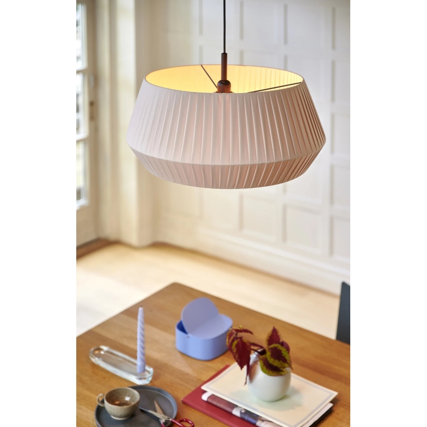 Nordlux - Lustr na lanku DICTE 1xE27/60W/230V pr.53 cm béžová