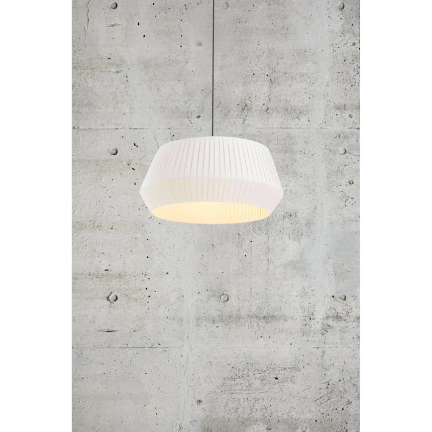 Nordlux - Lustr na lanku DICTE 1xE27/60W/230V pr. 53 cm bílá