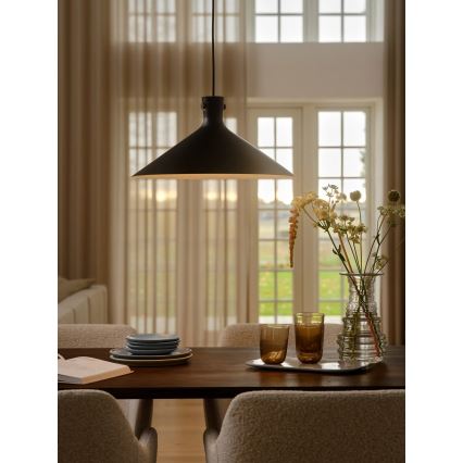 Nordlux - Lustr na lanku DORINA 1xE27/60W/230V černá