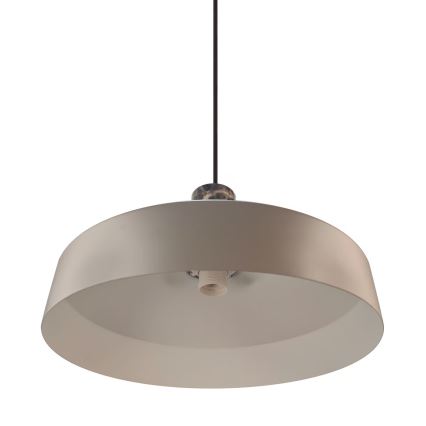 Nordlux - Lustr na lanku ELVAS 1xE27/60W/230V pr. 37,5 cm hnědá