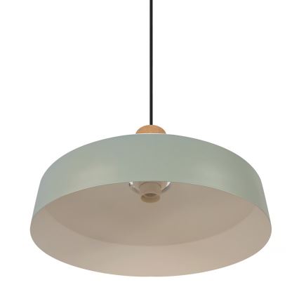 Nordlux - Lustr na lanku ELVAS 1xE27/60W/230V pr. 37,5 cm zelená