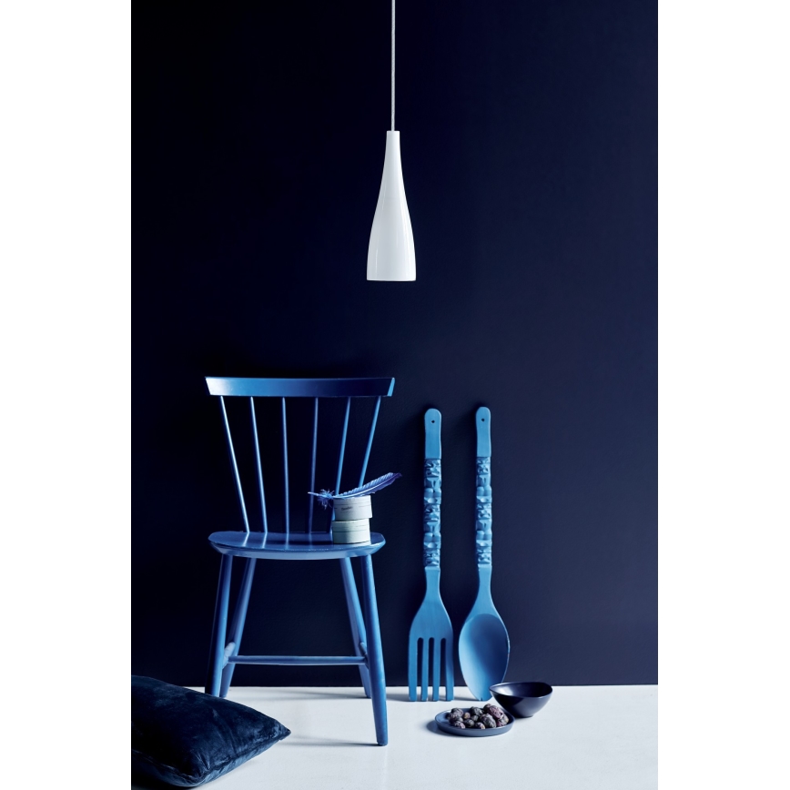 Nordlux - Lustr na lanku EMBLA 1xE27/40W/230V bílá