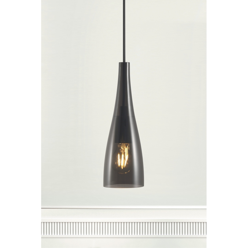 Nordlux - Lustr na lanku EMBLA 1xE27/40W/230V černá