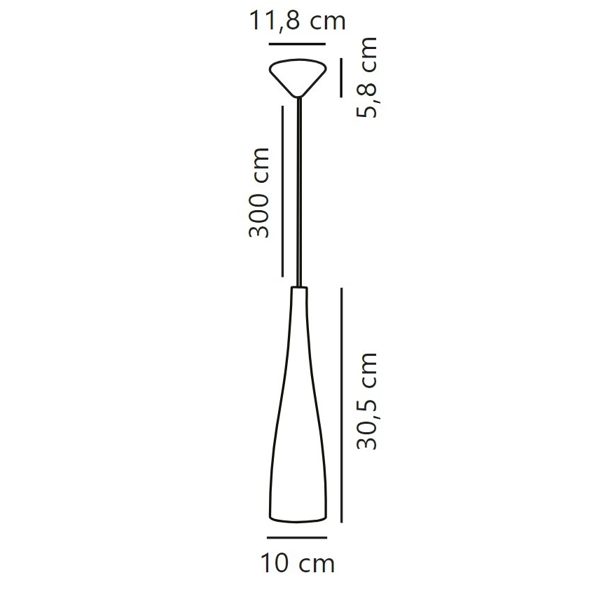 Nordlux - Lustr na lanku EMBLA 1xE27/40W/230V kouřová/černá