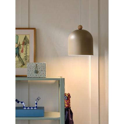 Nordlux - Lustr na lanku GASTON 1xE27/40W/230V béžová