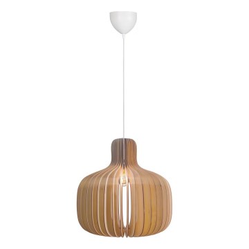 Nordlux - Lustr na lanku HAZO 1xE27/60W/230V béžová