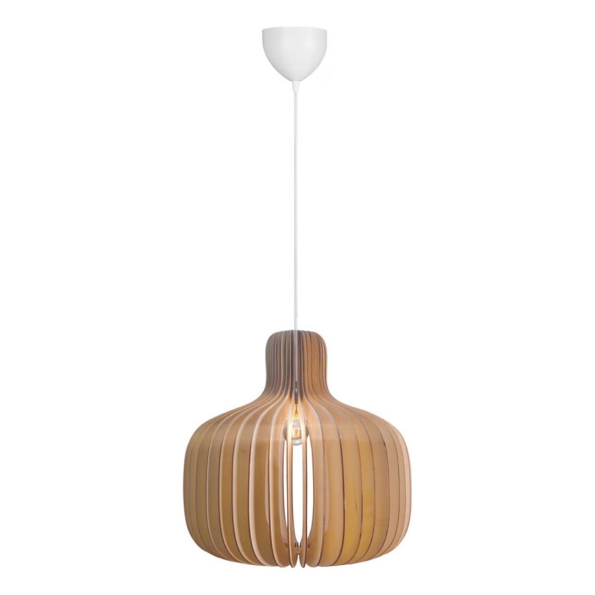 Nordlux - Lustr na lanku HAZO 1xE27/60W/230V béžová