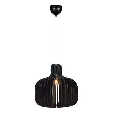 Nordlux - Lustr na lanku HAZO 1xE27/60W/230V černá