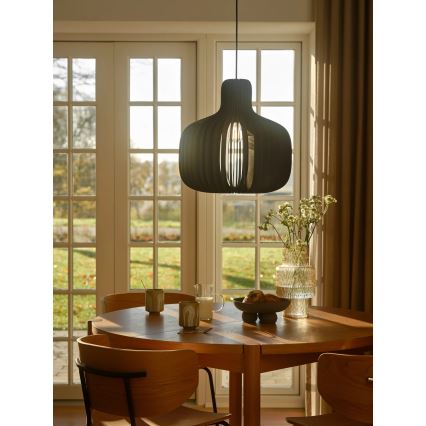 Nordlux - Lustr na lanku HAZO 1xE27/60W/230V černá