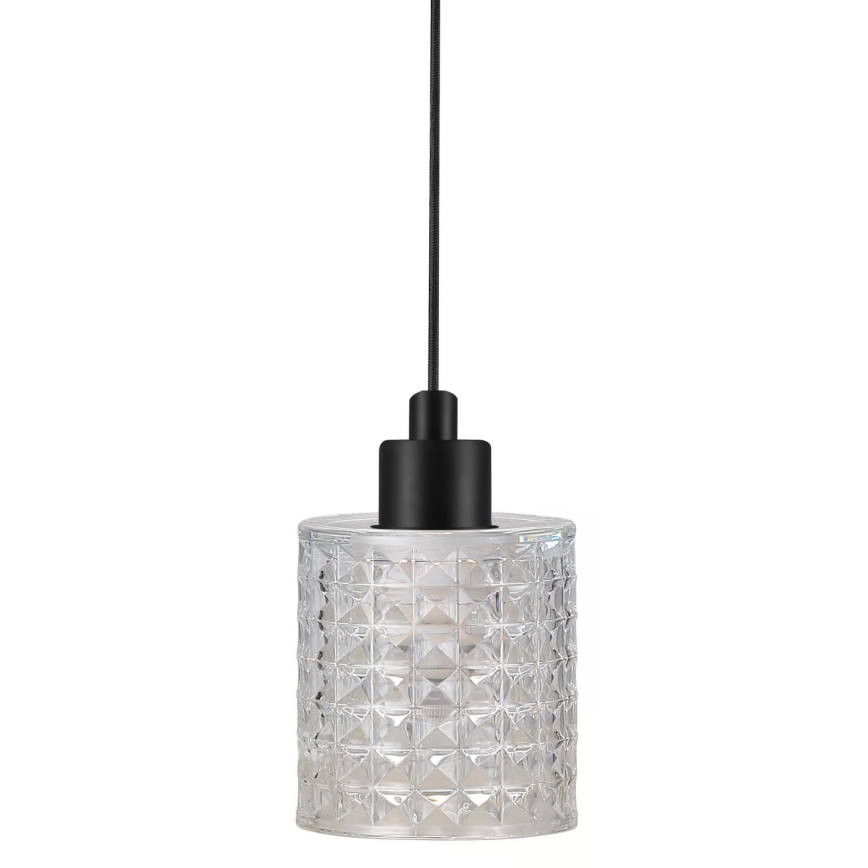 Nordlux - Lustr na lanku HOLLYWOOD 1xE27/60W/230V pr. 10,8 cm čirá