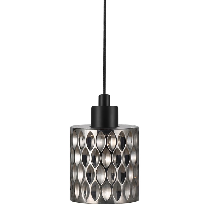 Nordlux - Lustr na lanku HOLLYWOOD 1xE27/60W/230V kouřová