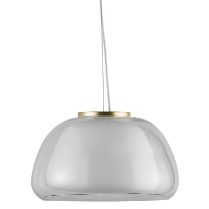Nordlux - Lustr na lanku JELLY 1xE27/40W/230V bílá/čirá