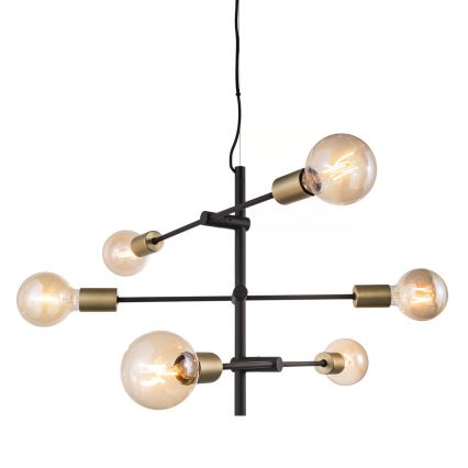 Nordlux - Lustr na lanku JOSEFINE 6xE27/25W/230V