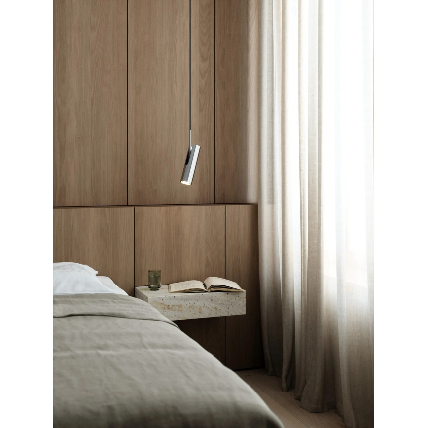 Nordlux - Lustr na lanku MIB 1xGU10/20W/230V lesklý chrom