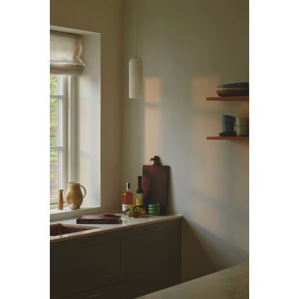 Nordlux - Lustr na lanku MIELLA 1xE27/25W/230V bílá