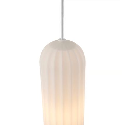 Nordlux - Lustr na lanku MIELLA 1xE27/25W/230V bílá