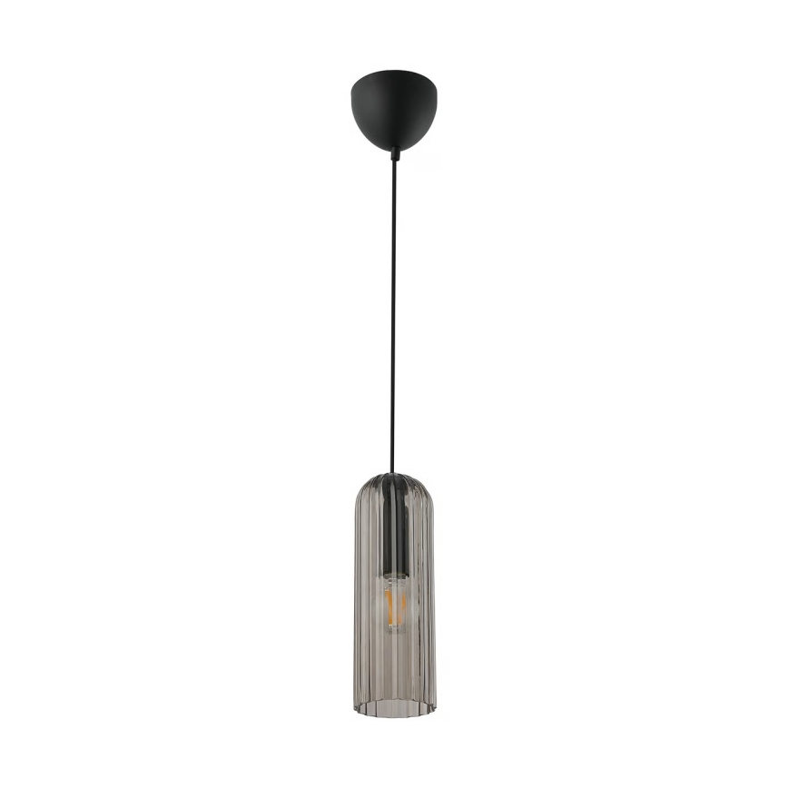 Nordlux - Lustr na lanku MIELLA 1xE27/25W/230V kouřová
