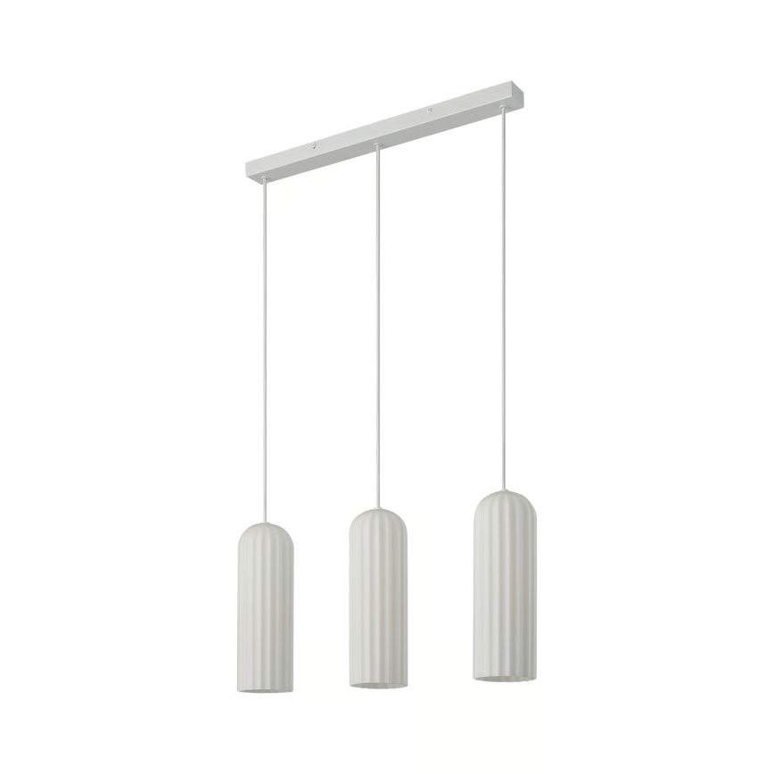 Nordlux - Lustr na lanku MIELLA 3xE27/25W/230V bílá