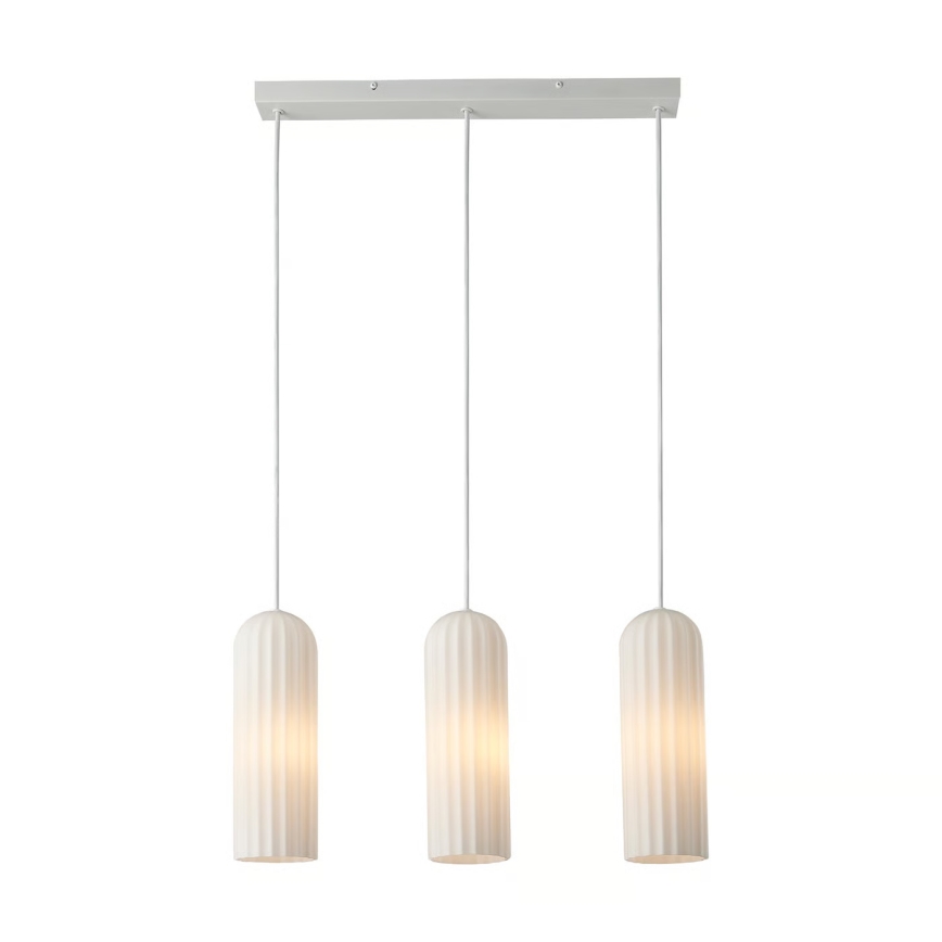 Nordlux - Lustr na lanku MIELLA 3xE27/25W/230V bílá