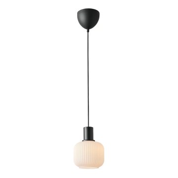 Nordlux - Lustr na lanku MILFORD 1xE27/40W/230V černá