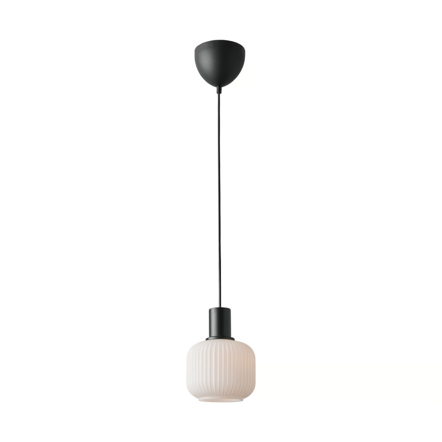 Nordlux - Lustr na lanku MILFORD 1xE27/40W/230V černá
