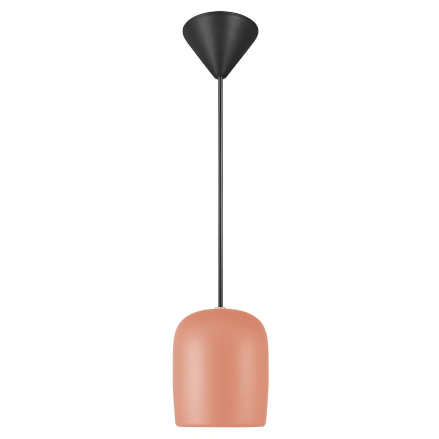 Nordlux - Lustr na lanku NOTTI 1xE27/25W/230V oranžová
