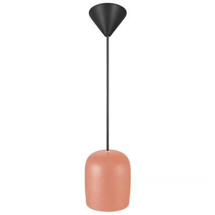 Nordlux - Lustr na lanku NOTTI 1xE27/25W/230V oranžová