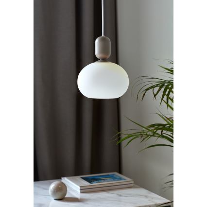 Nordlux - Lustr na lanku NOTTI 1xE27/40W/230V šedá
