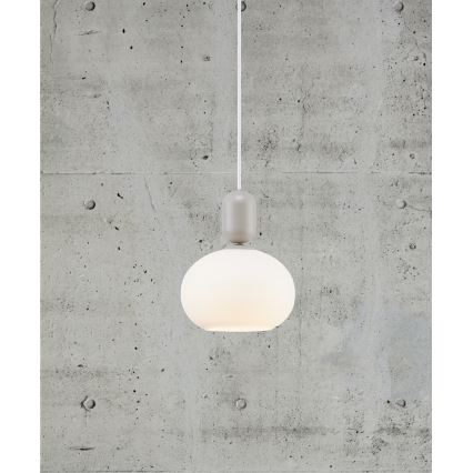 Nordlux - Lustr na lanku NOTTI 1xE27/40W/230V šedá