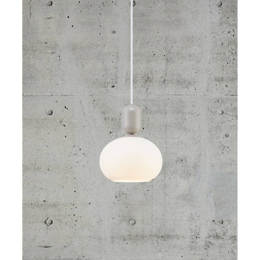 Nordlux - Lustr na lanku NOTTI 1xE27/40W/230V šedá