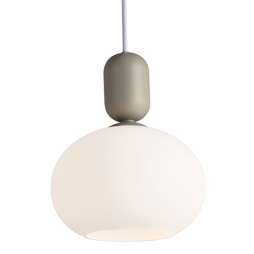 Nordlux - Lustr na lanku NOTTI 1xE27/40W/230V šedá