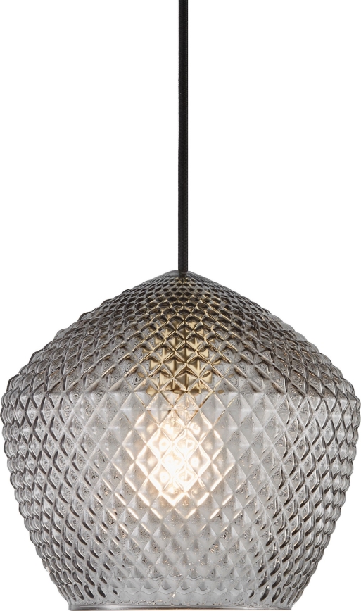 Nordlux - Lustr na lanku ORBIFORM 1xE27/40W/230V černá/šedá